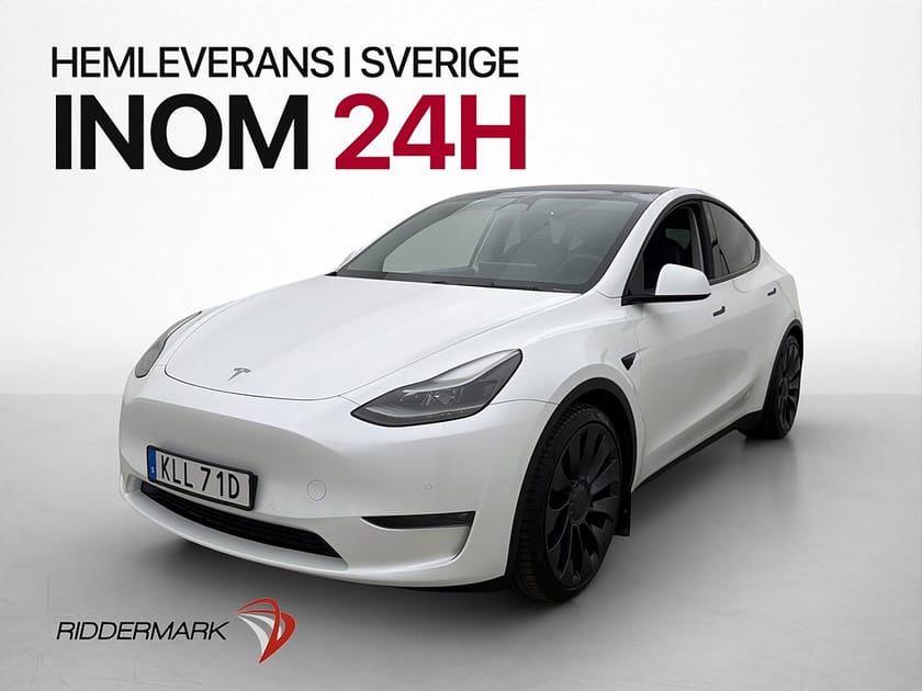 Bild 4 av Tesla Model Y Performance AP Pano En-brukare Svensksåld