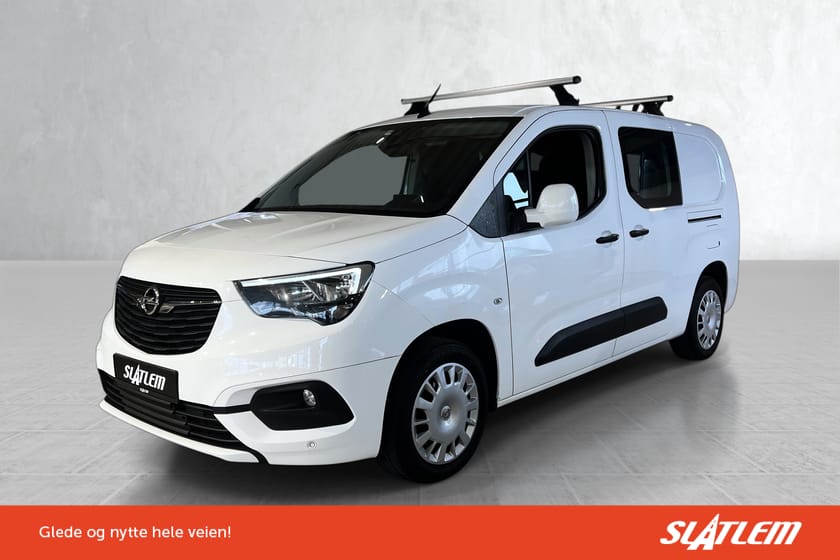 Bilde 1 av Opel Combo Cargo XL 1,5 102HK/L2/2xSKYVEDØR/BOTT INNREDNING/KROK/3 SETER
