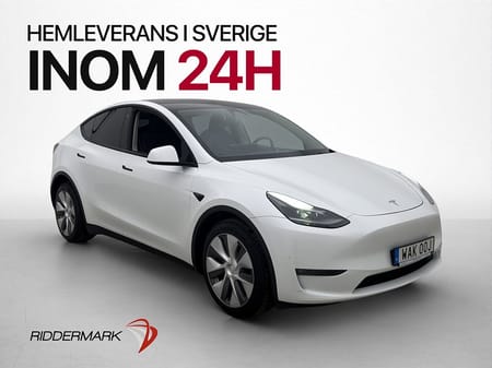 Tesla Model Y Long Range AWD Dragkrok Svensksåld MOMS