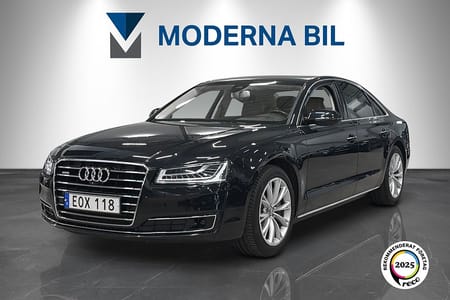 Audi A8 3.0 V6 Quattro Luftfjädring HuD Massage Bose 258hk