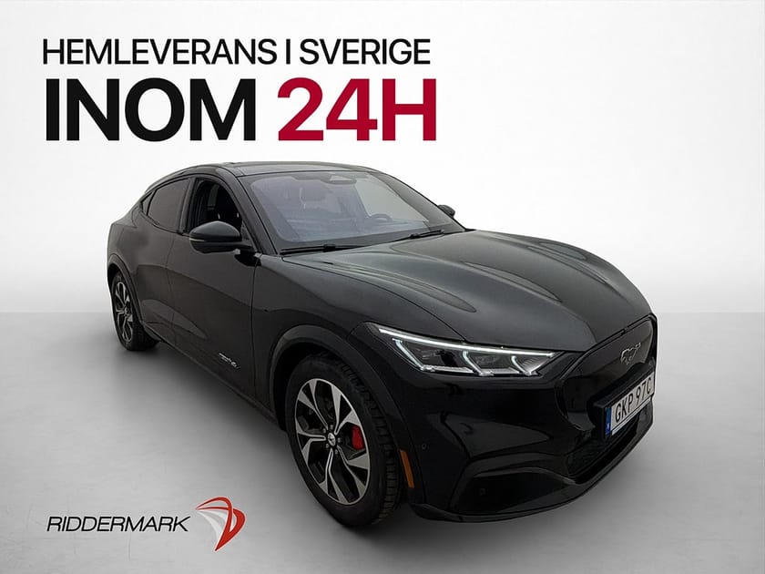 Bild 1 av Ford Mustang Mach-E Long Range AWD Pano B&O Kamera Skinn