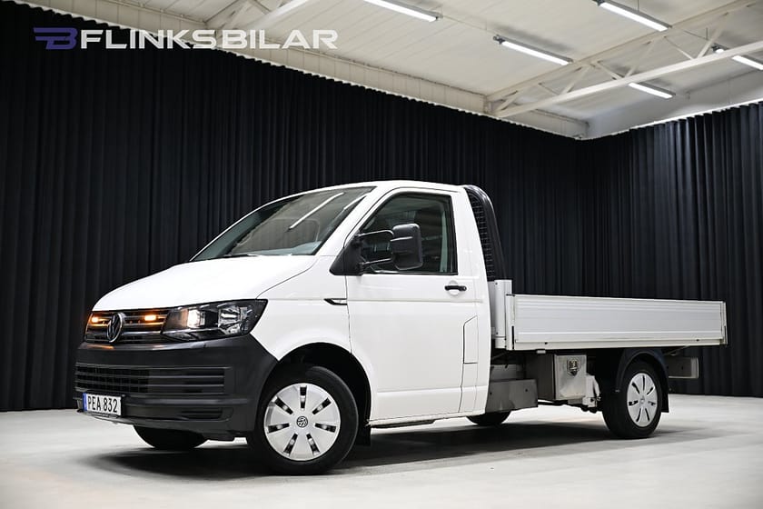 Bild 3 av Volkswagen Transporter Chassi Cab TDI DSG 150HK Flak|Drag|Värmare|Lågmil|EnÄgare|Leasbar