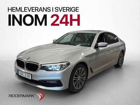 BMW 530e iPerformance Sedan 252hk Sport line Kamera Navi Halvskinn