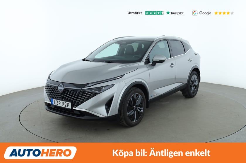 Bild 1 av Nissan Qashqai e-POWER 1.3 DIG-T Tekna / 360, Skinn, Drag, HUD, Carplay