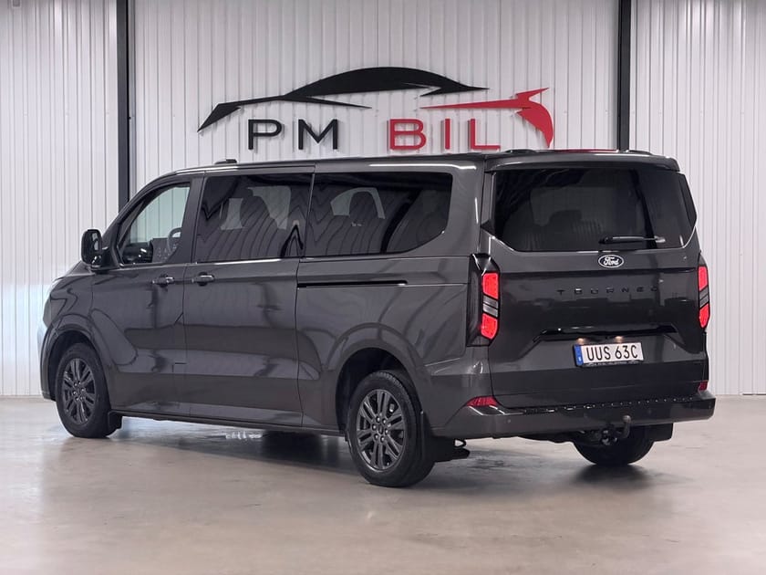 Bild 3 av Ford Tourneo Custom 320 320L 2.0 AWD / 9-Sits / Läder / S&V-Hjul / Moms