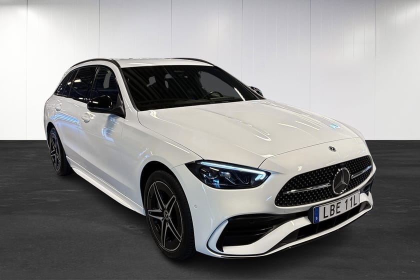 Bild 2 av Mercedes-Benz C 300 T e 9G-Tronic | AMG | Burmester | Drag | Nightpaket |