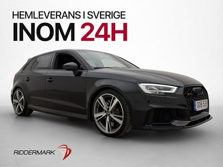 Audi RS 3 Sportback RS3 Quattro 400hk Cockpit B&O Skinn CarPlay
