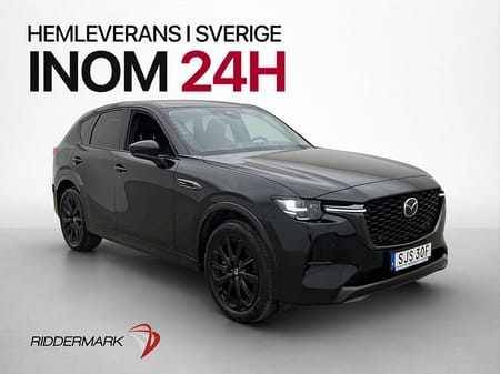 Mazda CX-60 PHEV 327hk Homura Bose HuD 360° Drag Navi Moms