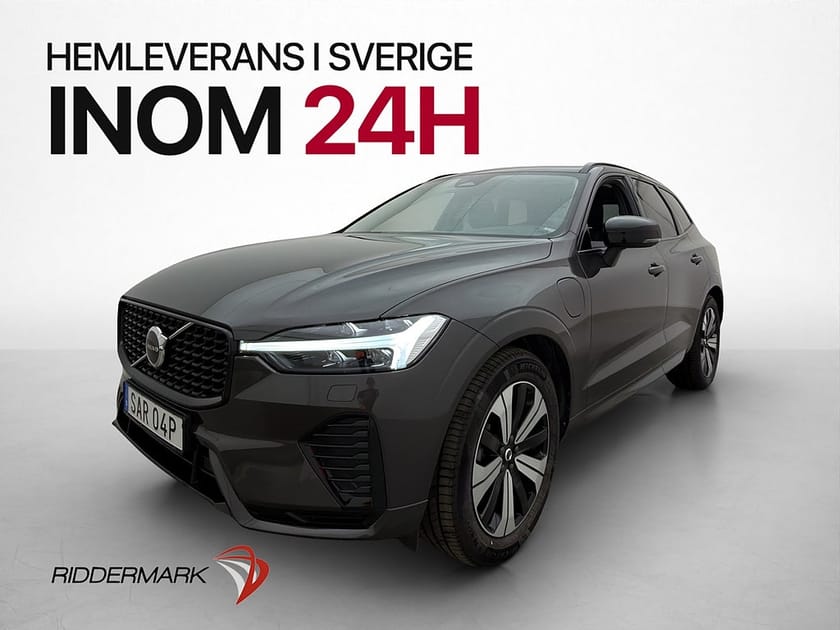 Bild 1 av Volvo XC60 Recharge T6 AWD Plus Dark Pano Luftfjädring Drag