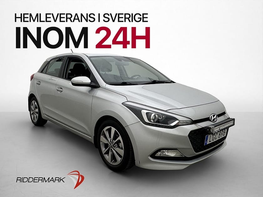 Bild 1 av Hyundai i20 1.2 blue 84hk ComfortPlus M/K Värm Bluetooth AC