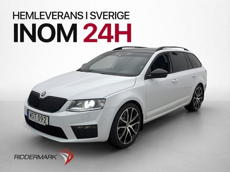 Škoda Octavia Kombi RS Skoda 2.0 TDI 184hk Värmare Drag Bluetooth