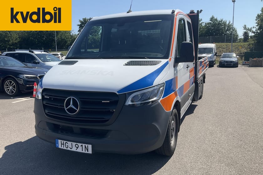 Bild 1 av Mercedes-Benz Sprinter 315 CDI RWD Chassi Crew Cab (150hk) Läder