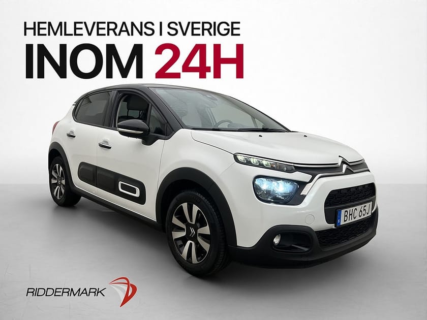 Bild 1 av Citroën C3 1.2 PureTech Sensorer CarPlay En-Brukare MOMS