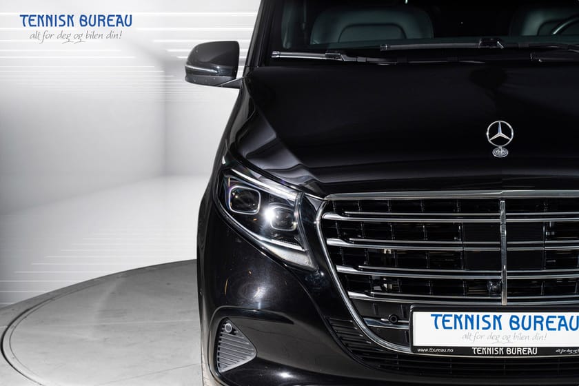 Bilde 3 av Mercedes-Benz V 300d 4MATIC 3.2t V300d 4M A3 Exclusive, Skinn, Luft, Burmester® 7 seter