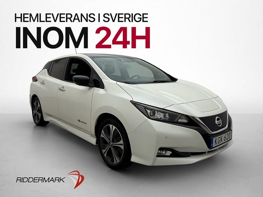 Bild 4 av Nissan Leaf 150hk Tekna BOSE 360° Navi Halvskinn Rattvärme