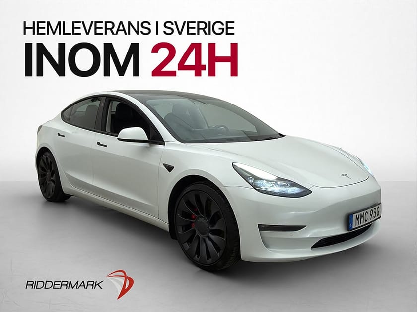 Bild 4 av Tesla Model 3 Performance Autopilot MOMS Svensksåld
