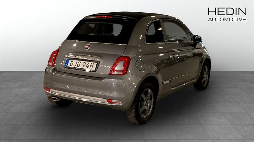 Bild 2 av Fiat 500C Hybrid HEV CAB DOLCEVITA 70HK MT PLUS *HE*