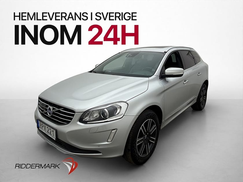 Bild 3 av Volvo XC60 D4 AWD 190hk Summum Drag BLIS Pano Skinn
