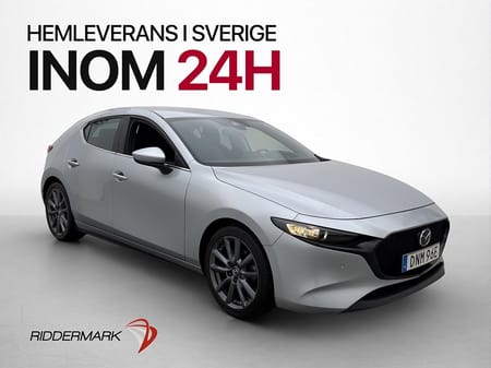 Mazda 3 Hatchback M Hybrid 2.0 150hk Kamera HUD Sensorer Adaptiv