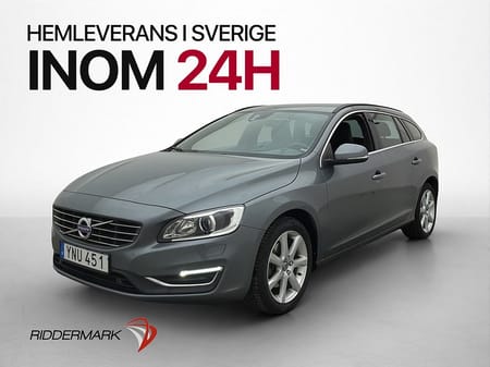 Volvo V60 D4 Momentum VOC Värmare Sensorer Navi Halvskinn