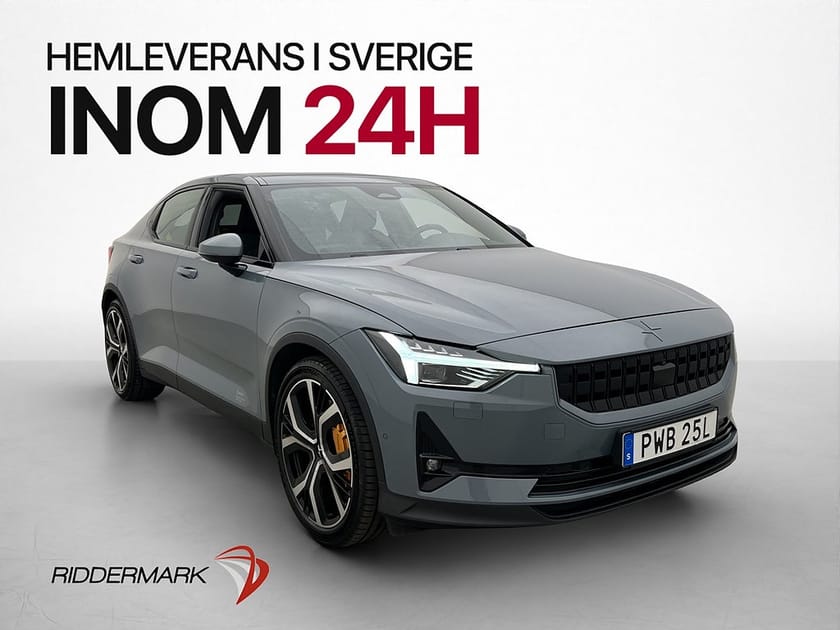 Bild 4 av Polestar 2 Long range Dual motor 408hk Performance Pano 360°
