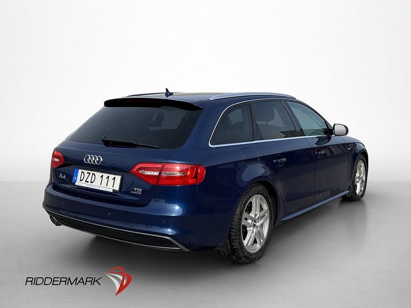 Bild 5 av Audi A4 Avant 2.0 TDI Quattro 190hk S-Line Värmare Skinn