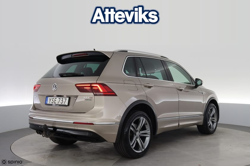 Bild 3 av Volkswagen Tiguan TDI 190hk 4M R-Line ergoActive Drag Värm Kamera Ex