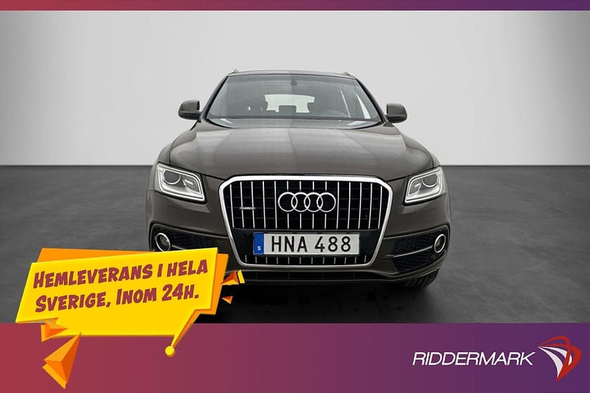 Bild 2 av Audi Q5 TDI Q 190hk S-Line Pano P-Sensorer Halvskinn  Drag