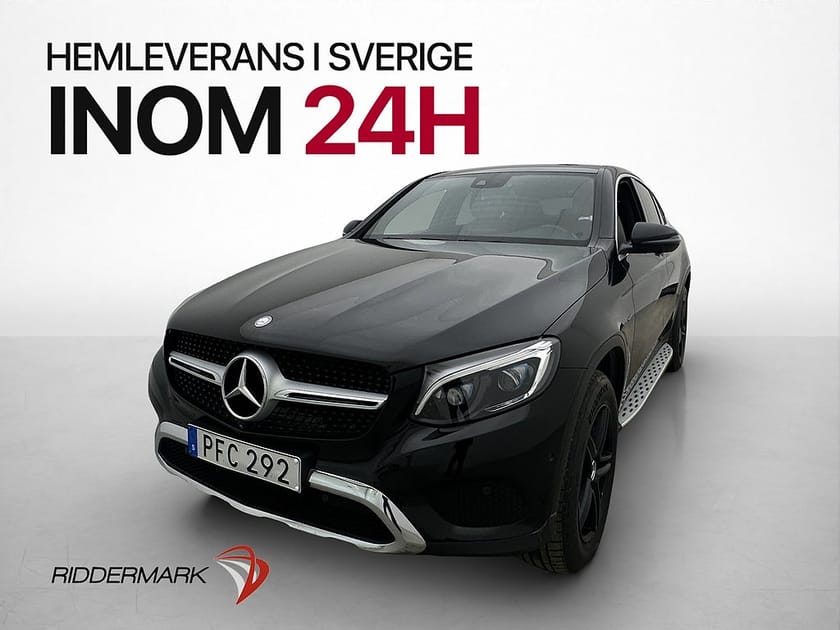 Bild 1 av Mercedes-Benz GLC 350 e Coupé 4MATIC 4M Luxury Värmare Dragkrok 360
