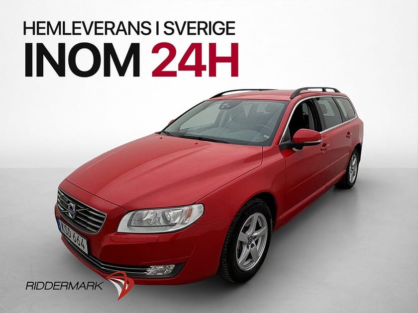 Bild 3 av Volvo V70 D4 AWD Momentum Drag Värm Sensorer Halvskinn BLIS