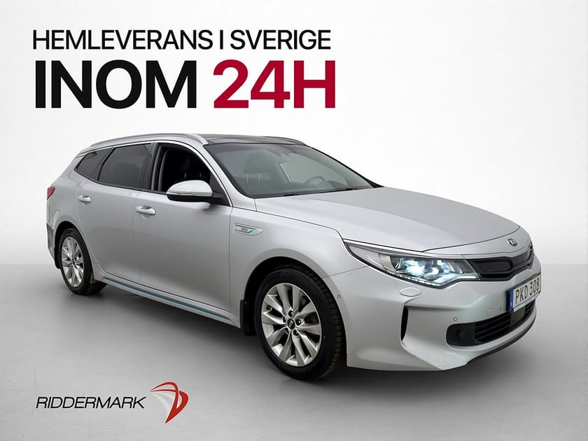 Bild 1 av Kia Optima Sport Wagon Plug-in Hybrid SW Advance Plus 2 H/K Pano Kamera Skinn