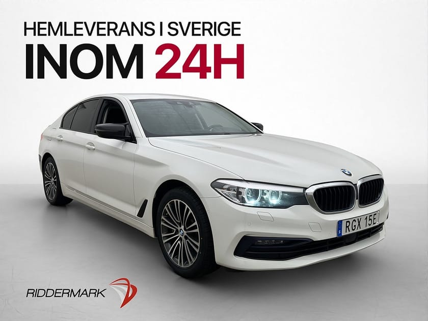 Bild 1 av BMW 530e iPerformance Sedan 530 252hk Sport line H/K Cockpit Kamera CarPlay Navi