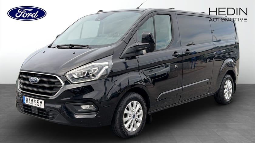 Bild 1 av Ford Transit Custom 300 L2 Limited  2.0L 130Hk 2023 / Takräcke / Värmare / Carplay