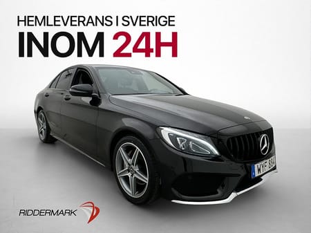 Mercedes-Benz C 220 d C220 170hk AMG Skinn Bluetooth Farthållare