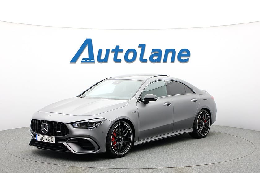 Bild 4 av Mercedes-Benz AMG CLA 45 S 4MATIC+ 4M+ Panorama, Night II, Burmester® 421hk
