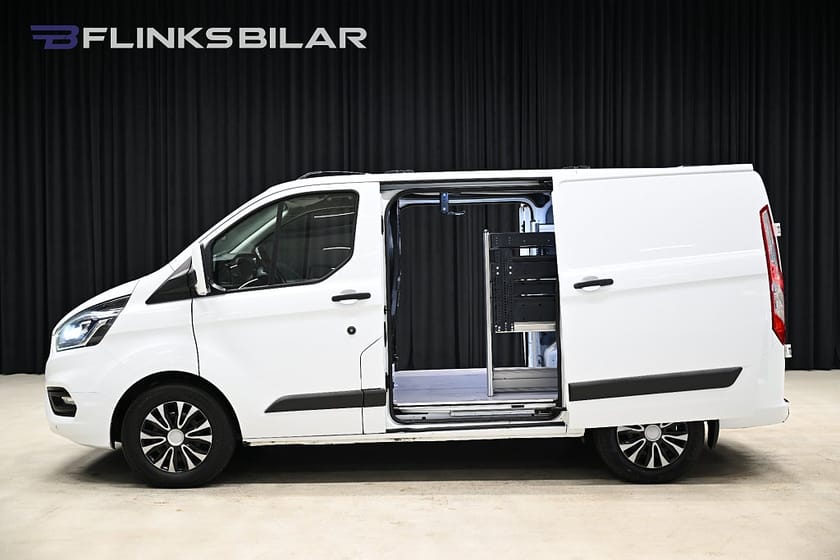 Bild 4 av Ford Transit Custom 280 130HK Automat|Inredning|Dubbeldörr|LED|Nykamrem