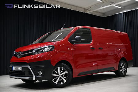 Toyota Proace 2.0 D-4D 144HK L3 Automat|Dubbeldörr|Inredd|Lågmil|Moms