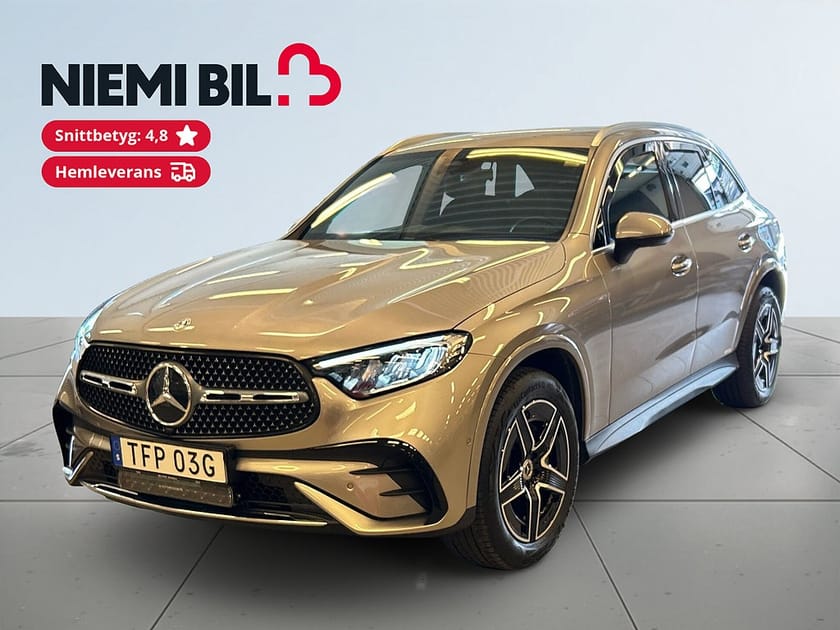 Bild 1 av Mercedes-Benz GLC 300 d e 4MATIC AMG-Line SoV/Kamera/Wide/HuD/Drag/Elstol