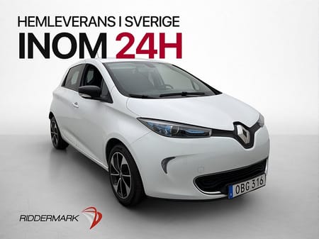 Renault ZOE R90 41 kWh 92hk Friköpt Kamera Bluetooth AC