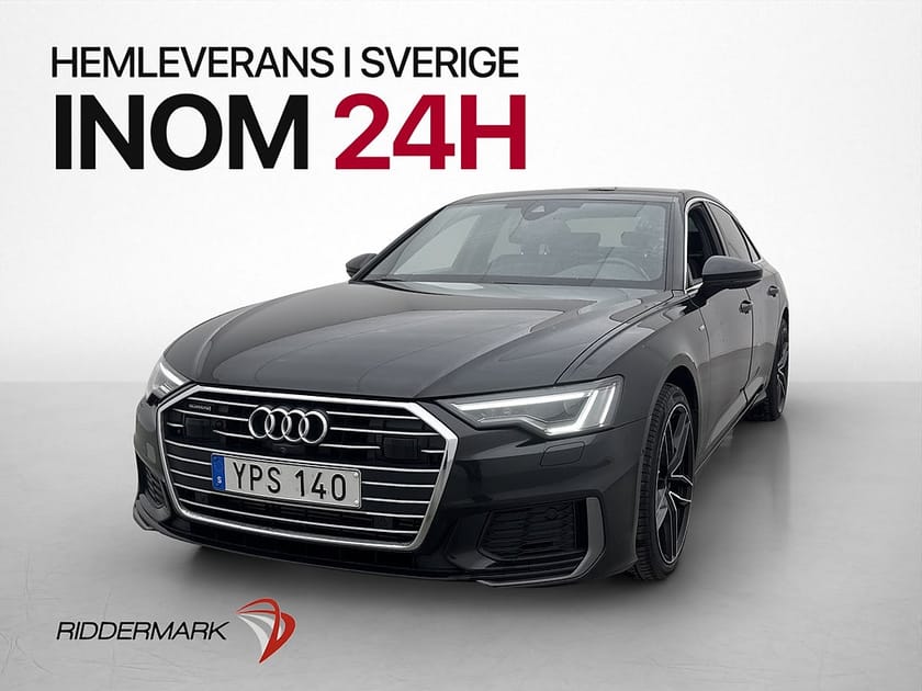 Bild 1 av Audi A6 Sedan 50 TDI quattro Q 286hk S-Line Cockpit B&O Matrix D-värm 360°