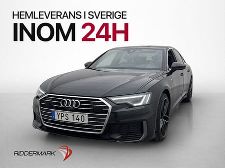 Audi A6 Sedan 50 TDI quattro Q 286hk S-Line Cockpit B&O Matrix D-värm 360°