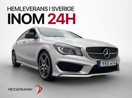 Mercedes-Benz CLA 220 d 4MATIC Shooting Brake SB 4M AMG Värm Kamera Navi Halvskinn