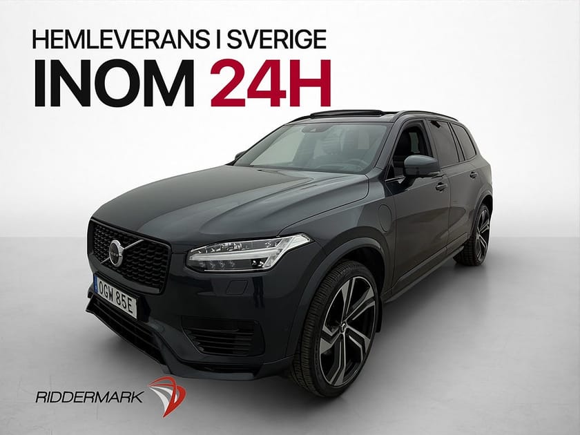 Bild 1 av Volvo XC90 7 Säten Recharge T8 AWD R-Design 7-sits Pano B&W HUD 360°
