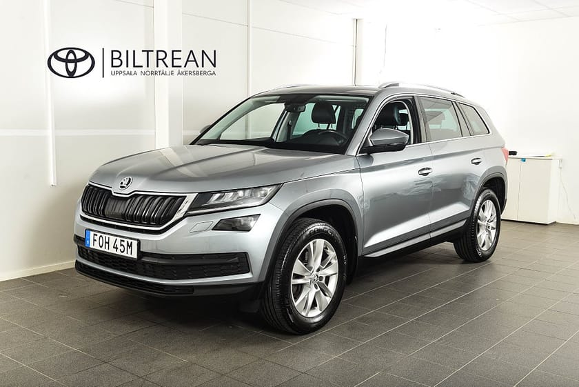 Bild 1 av Škoda Kodiaq Skoda 7-sits 2.0 TSI 4x4 Pano Värmare Drag Navi Skinn V-hjul