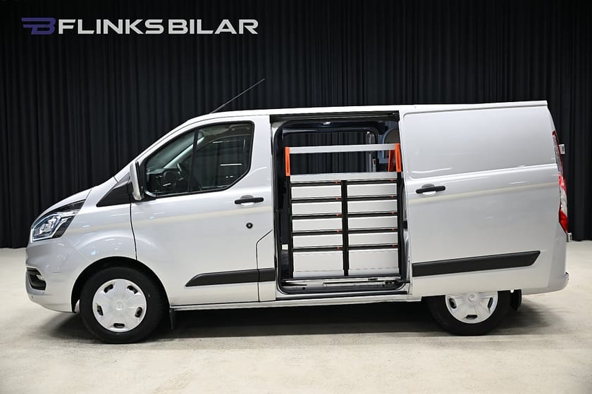 Bild 4 av Ford Transit Custom 300 130HK Automat|Servicebil|Dubbeldörr|Inredd|Moms