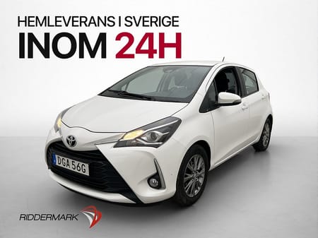 Toyota Yaris 1.5 VVT-iE Multidrive S 111hk Kamera 1-Brukare