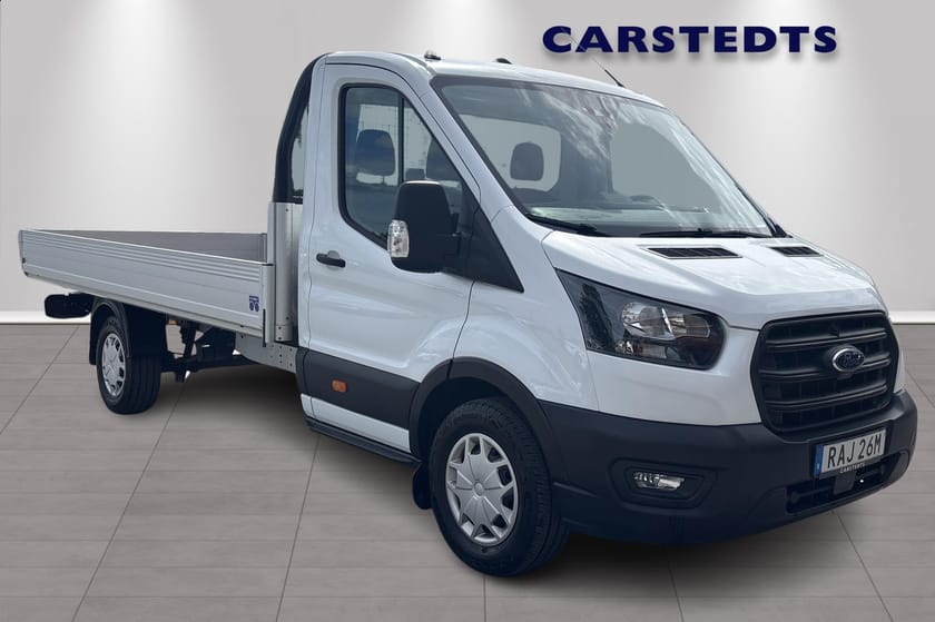 Bild 1 av Ford Transit 350 Chassi Cab L4 Enkelhytt 2.0 Ecoblue 170 Hkr Aut Flak