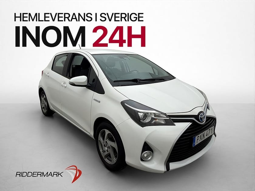 Bild 1 av Toyota Yaris Hybrid 101hk Active M&K-Värmare Kamera Farthållare