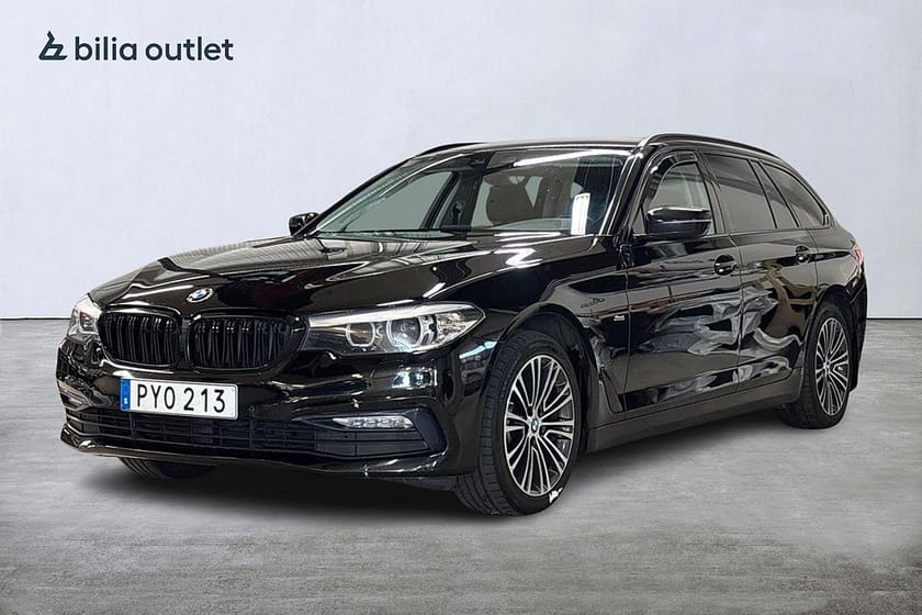 Bild 1 av BMW 520d Touring Sport line 190hk Navi Drag Backkamera Rattvärm