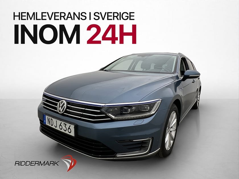 Bild 3 av Volkswagen Passat Variant GTE 1.4 TSI 218hk Pano Kamera Drag CarPlay